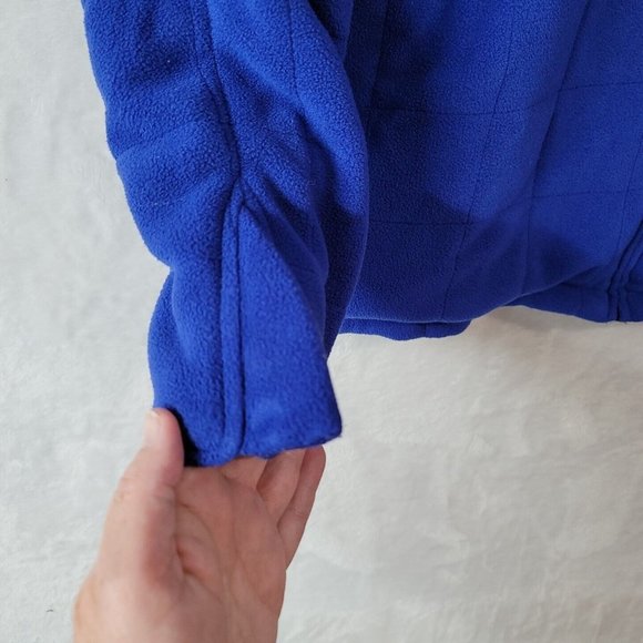 VTG Fuda Sport Fleece Lined Silk Windbreaker Coat Men's Size Medium Reversible - Picture 4 of 16